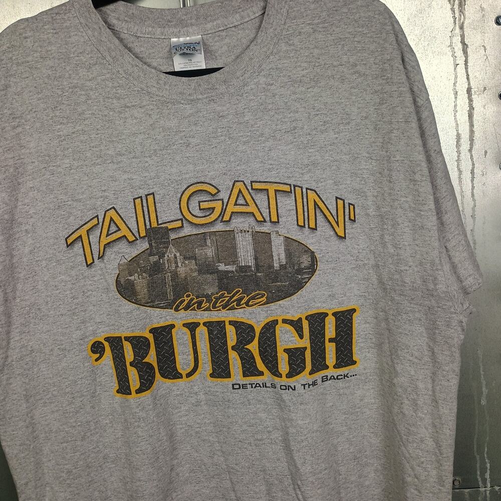 Pittsburgh Steelers Vintage Y2K 2000s Tailgating Funny Butt Crack Shirt XL